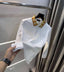 Versac e Couture White Collar Logo Imported Polo T-Shirt