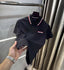 Tomm y Hilfiger Black Embroidery Logo Premium Polo T-Shirt