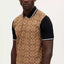 Coac h Beige MonogRAM Imported Polo T-Shirt