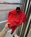 Tomm y Hilfiger Red Logo Work Premium Polo T-Shirt
