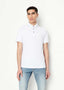 Arman i Exchang a White Patch Logo Premium Polo T-Shirt