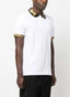 Versac e Couture White Collar Logo Imported Polo T-Shirt