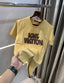 LoUI5 Vuitt0N Mustard Logo Work Imported T-Shirt