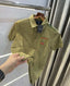 Hacket martin olive green embroidery logo premium polo t-shirt