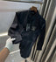 Balmai n Paris Black D Steel Logo Designer Shirt With Premium Box! Packing
