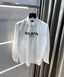 Balmai n Paris White Logo Print Exclusive Shirt