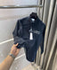 Calvin Klein Navy Blue Logo Print Premium Shirt