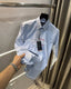 Tomm y Hilfiger Sky Blue Logo Print Premium Shirt
