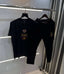Dolce&Gabban a Black Embroidery Logo Imported Tracksuit With Brand Carry Bag