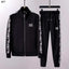 Christian Dio r Black Embroidery Logo Designer Imported Luxury Tracksuit