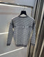 Christian Dio r Grey Knitted Imported Pull Over