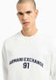 Arman i E_xchange White Embroidery Logo Imported Premium Sweatshirt