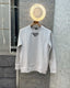 Prad a Milano Grey Designer Logo Imported Pull Over