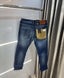 Dolce&Gabban a Blue Pocket Embroidery Imported Denim