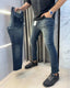Christian Dio r Greenish Pocket Embroidery Work Imported Hyperflex Denim