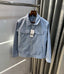 Zar a Sky Blue Premium Classic Bomber Jacket