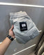 Essentia l Light Grey Imported Baggy Cargo