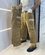 Essentia l Dark Khakhi Premium Imported Baggy Cargo