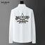 Balmai n Paris White Back Print Shirt With Premium Box Packing And Carry Bag