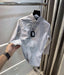 All Saints Light Grey Embroidery Logo Premium Shirt