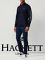 Hacket Londo n Navy Blue Logo Print Premium Shirt
