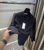 Zar a Black Chinese Collar Premium Knitted Shirt