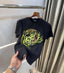 VeRs@ce. Couture Black Printed Premium T-Shirt