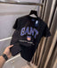 Gan t Black Logo Print Premium Classic T-Shirt