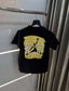 Air Jordan Black Back Embroidery Imported T-Shirt