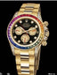 ROLLEX RAINBOW 2025 full Gold