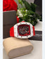 RICHARD MILLE BUBBA STORE ARTICLE OPEN Red with white