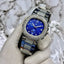 Sale sale PATHEKK PHILP FULL DIAMOND ALL CHRONO WORKING SILVER BLUE011