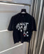 Off White Black Imported Oversized T-Shirt