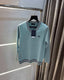 Fredperr y English Green Embroidery Logo Premium Knitted Pull Over