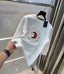 Tomm y Hilfiger White Embroidery Logo Premium Sweatshirt