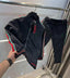 gucc i Black Print Imported Tracksuit
