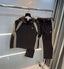 Nik e Brown Print Imported Tracksuit