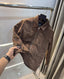 Hugo bos s Brown Imported Sweado Bomber Jacket