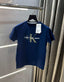 Calvin Klein petrol blue Logo Print Premium T-Shirt