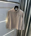 Lacost e Beige Premium Classic Full Sleeves Polo T-Shirt