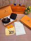 LOUIS_VUITTON_2 Buckle Belt & wallet Combo C425