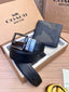 COACH_2_Buckle_Belt_&_wallet_Combo_C409