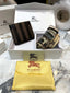 BURBERR_Y Premium Belt & Wallet Combo C328