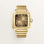 Cartier D Santos Gold Brown Automat