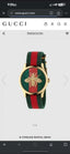 GUCCI G Timeless Quartz Red and Gre