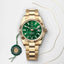 Rolexx SkyDweller Green Gold Oyster