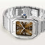 Cartierr Santos Brown Automatic
