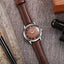 Seiko silver brown