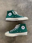E chuck 70 vintage canvas midnight green fixed