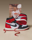 Nike Air Jordan 1 High BLACK TOE REIMAGINED (SEMI UA)